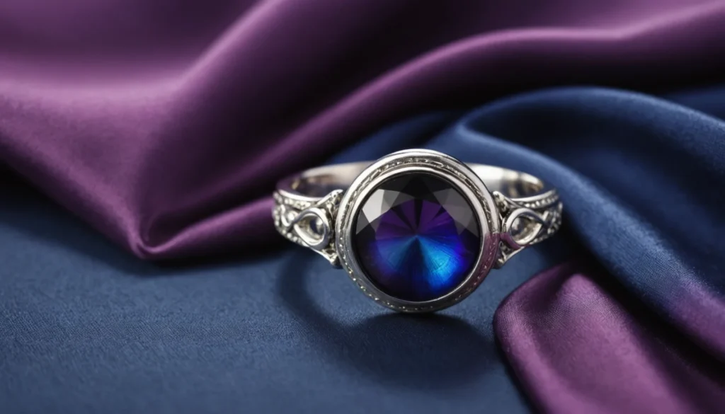 bague d'humeur couleur