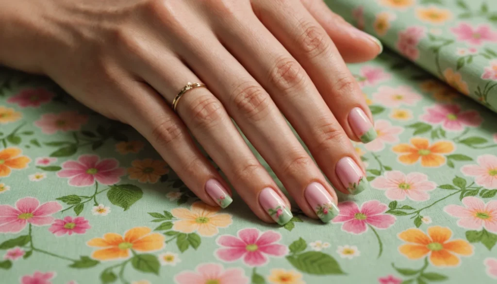 idee vernis semi permanent printemps