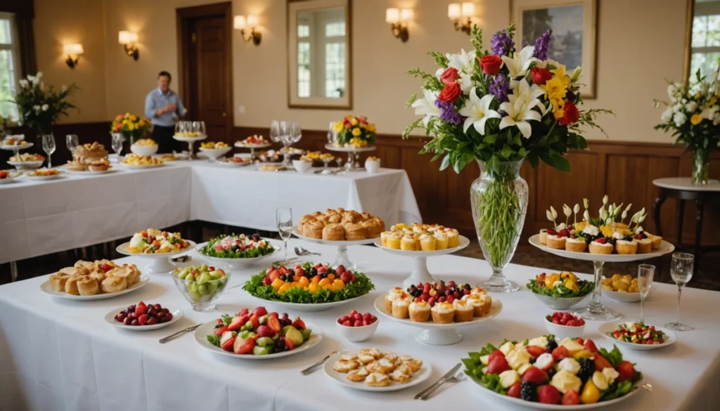 buffet pot de départ