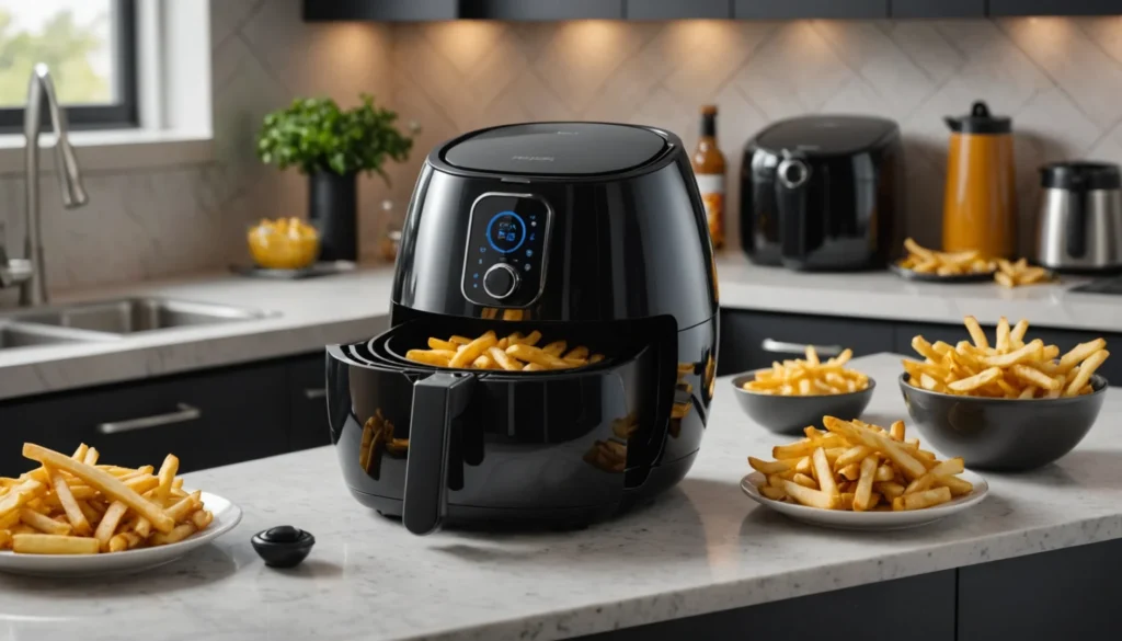 comment cuire des frites dans une friteuse sans huile